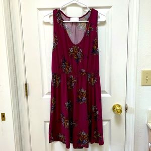 Comfortable summer knit dress.